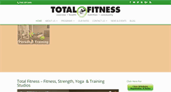 Desktop Screenshot of mnpersonaltraining.com